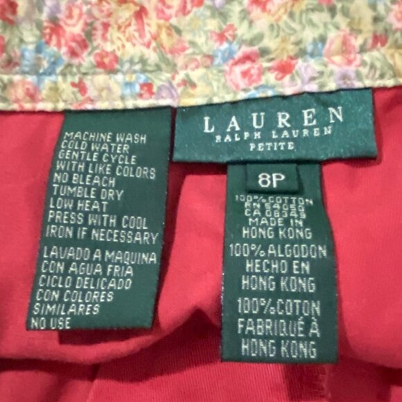 Lauren Ralph Lauren Womens Shorts 8P Summer Beach Vacation Cruise Preppy Sassy - Picture 4 of 4